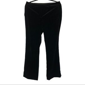 Saks Fifth Avenue Madison Fit Velour Pant Size 10P